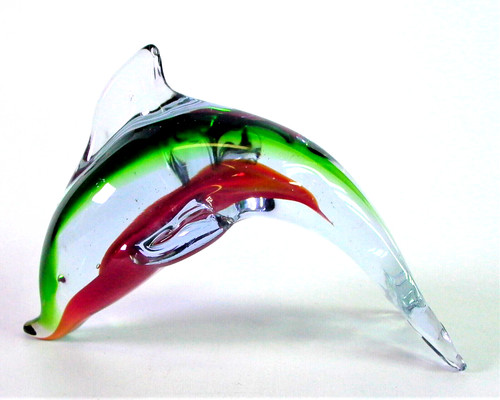 Murano glas delphin - glas,