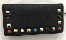 DAMEN LUXUS PORTMONEE Schwarz