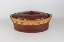 Großer alter Schmortopf Hafnerkeramik