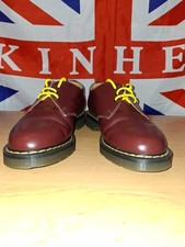 Solovair Made in England 3 Loch red Uk 7 /! Top Zustand!!mit gelber Naht (rar!)