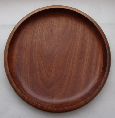Vintage teakholz schale - teakholz,