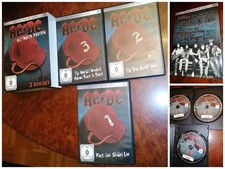 Sehr rare AC/DC - Ultimate Review Maestros From The Vaults 3 DVD Set Box Sammler