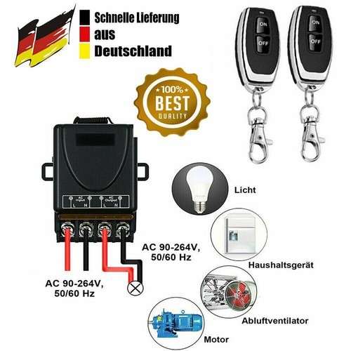 Wireless licht schalter 70m - licht,