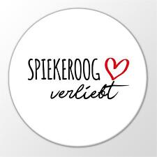 Magnet Spiekeroog verliebt Kühlschrankmagnet 59mm Geschenkidee Souvenir Präsent