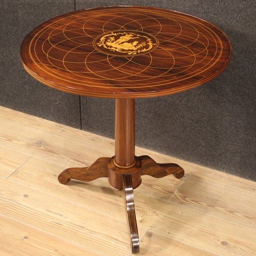 Couchtisch eingelegt holz - eingelegt,