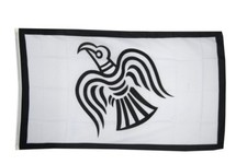 Fahne Wikinger Raven Flagge
