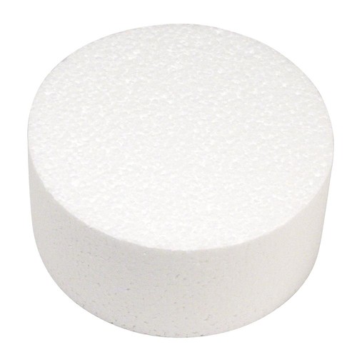 Styropor scheibe 15cm 7cm - ø,
