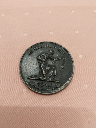 Medaille eiserner zeit 1916 - medaille,