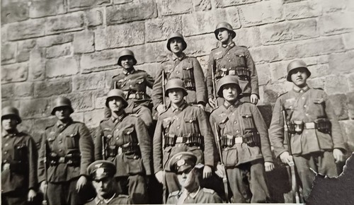 Soldaten männer stehen - soldaten,