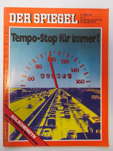 Der spiegel 1974 tempostop - der,