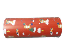 Geschenkpapierrolle Weihnachten, Kinder,  50 cm. breit ca. 350 Meter lang 15 Kg.
