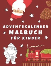Adventskalender Malbuch fr