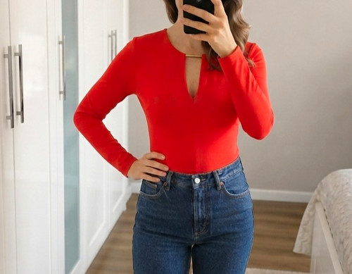 Damen body langarm - h&m,