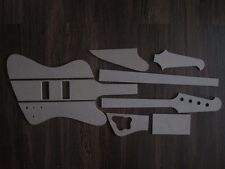 Thunderbird Bass Schablone templates Gitarrenbau