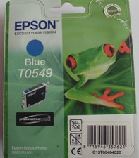Epson T0549 Tinte blue blau für Stylus Photo R 800 R 1800  R800 R1800 B