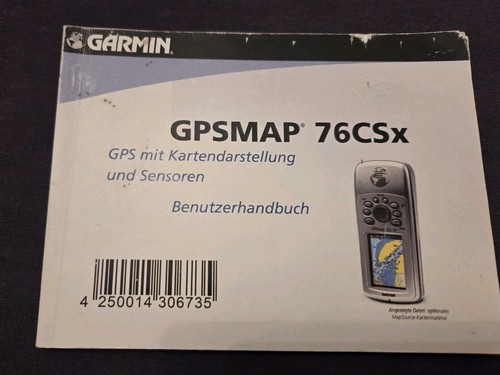 Handbuch garmin gpsmap 76csx - garmin,