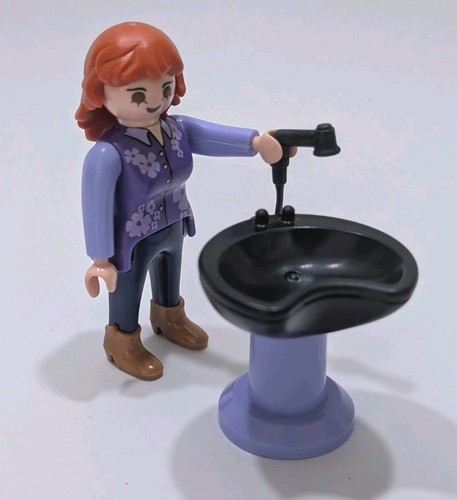 Playmobil frau figur bad - **playmobil**,
