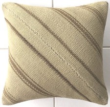 Kelim Kissen Alte Nomaden Orientalisches Handgewebt Mint Grün Old Pillow Cushion