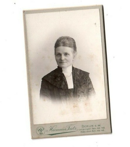 7477 cdv damenporträt - cdv,