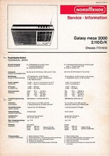 Service manual for Nordmende