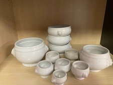 11  Stück Löwenkopfterrine