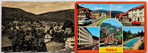 Ddr postkarten lot ruhla - postkarten, 2