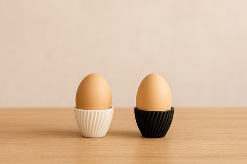 Minimalistische eierbecher - minimalistische,