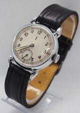 Glashütte Urofa 61/613 im Top Zustand seltenes Zifferblatt und Gehäuse 7 Steine