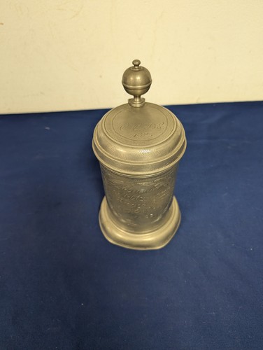 Alter zinnkrug nü 1823 - zinnkrug,
