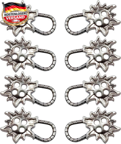 Metall miederhaken für dirndl - miederhaken,