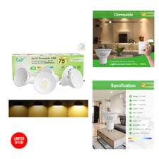 GY GU10 Led Dimmbar Warmweiss