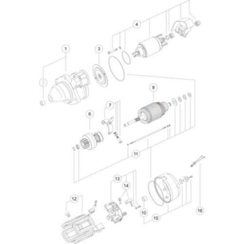 Starter mahle 347 - mahle, ms