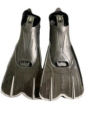 CRESSI Agua Short Fins - Self Adjusting Flossen 47/48 Schwarz Tauchen