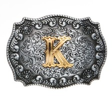 Western- Buckle, Buchstabe K