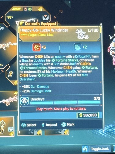 Borderlands lvl 60 god - 4⭐️lvl,