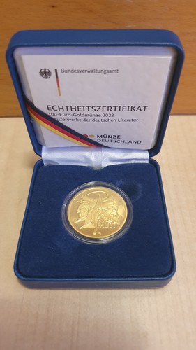 100 euro goldmünze 2023 - -, d