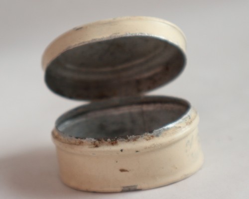 Alte metall zuckerdose - zuckerdose, /