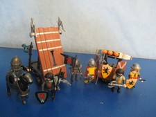 4867 4869 3fach Geschütz Sturmwagen v Ritter z 4866 Ritterburg Playmobil 7740