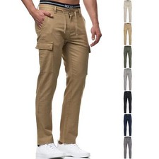 Indicode Herren Leinenhose