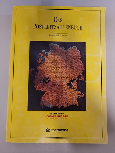 Postleitzahlenbuch 1993 antik - postleitzahlenbuch,