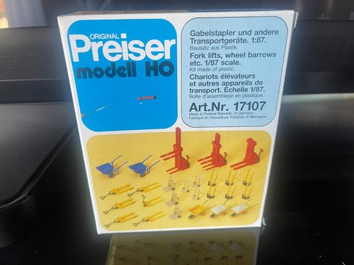 Preiser 17107 gabelstapler - preiser,