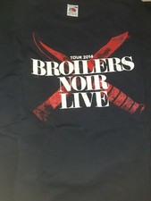 BROILERS Tour T-Shirt Noir 2014 Gr.3XL NEU Toten Hosen, Ärzte,Social Distortion