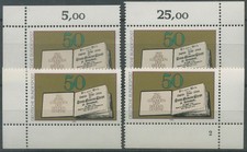 Bund 1980 Losungsbuch d. Brüdergemeine 1054 alle 4 Ecken postfrisch (E42)