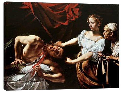 Leinwandbild judith und - leinwandbild,