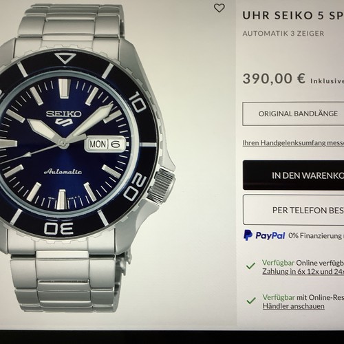 Seiko taucheruhr absoluter - seiko, top