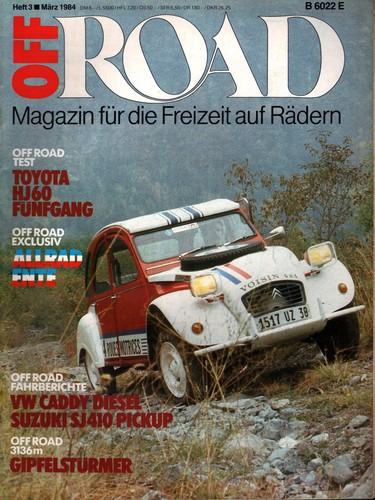 Zeitschrift off road von - road,