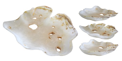 Unregelmäßiger onyx weißer - onyx,
