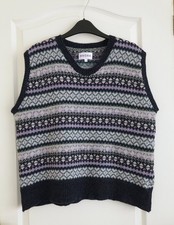 Brora Fair Isle Woll Tank