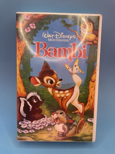 Walt disney bambi vhs - walt,