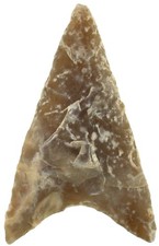 Neolithikum  Außergewöhnliche Pfeilspitze  Erg Issaouane Algerien  5091